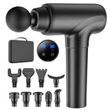 Electric Fascial Handheld Massager Deep Tissue Powerful Vibration Sports Muscle Massage Gun