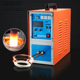 220V Heater Induction Heating hine Smelting Furnace High Frequency Welding Metal Quenching and Annealing Equi
