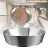 1pc 51mm 54mm 58mm Coffee Dosing Ring Precision Stainless Steel Coffee Funnel Strong Compatibility Coffee Dosing Rings