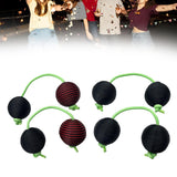 Rhythmic Gifts Double Gourd Percussion Hand Shaker Sand Balls for Games KTV Concert Party Adults Kids