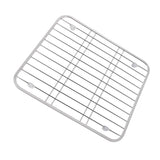 Stainless Steel Drainer Multifunctional Fruit Vegetable Dish Drying Rack Kitchen Sink Protector Grid