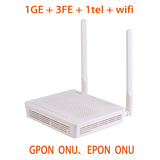 New Original Bare Metal Adapter EG8141A5 1GE+3FE+1tel+Wifi Gpon ONU EPON ONT HS8145C FTTH Modem Router With English Software