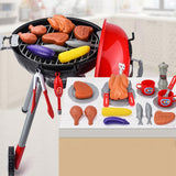 Kids Toys Sets Barbecue Grill Toy Accessories Children's Play Role Chef Simulation BBQ Suits Kitchen Performing Gift