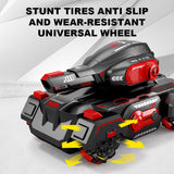 2.4G RC Armored Children Remote Control Toys for Boys Gesture Controlled Water Bomb Tank Electric Car Kid Toy Gift