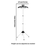 Manual retractable steam iron bracket, clothes hanger vaporizer, hotel, house, clothing vaporizer bracket