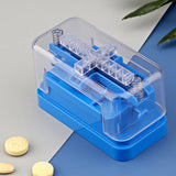 Quarter Cutter Half Box Tablet Crusher Transparent Rectangular Divider Medicine Dispenser Portable
