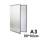 A3 Thickened Photography Cardboard Reflector Foldable Standing Shooting Still Life Supplement Light Black And White Edge Photo