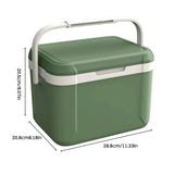 Portable Refrigerator Fridge Ice Bottle Cooler Large Capacity Warmer Freezer Insulation Box For Home Car Outdoor Camp