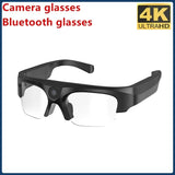 New 4K HD Bluetooth Hands-free Recording Perfect Mini Glasses Camera for Outdoor Sports Bicycle