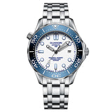 GUANQIN Mechanical Luxury 100M Waterproof Man watch Ceramics Bezel Luminous Sapphire glass Men's watches Stainless steel Watch