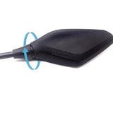 Motorcycle Mirrors Hawkeye Safety Motorbike Mirror Heavy Duty Clear Vision Rear View Side