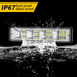 Led Boat Lights,2 72W Waterproof Tested Deck/Dock Marine 2200LMS 120°Flood Light,Ship Lights