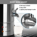 10L Electric with Spout 30-110 ℃ Furnace Wax Melter Stainless Steel Large Melting Pot Commerical