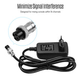 Console Mixer Power Supply AC Adapter 15V 230mA Universal 4-Pin Round Connector for 16 Channels or below Mixing Consoles