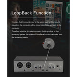 Audio Interface Sound Card 24-Bit/192Khz AD Converter For Electric Guitar Live Recording Professional Studio Singing