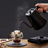 Swan neck electric kettle, 220V, 110V, 1200W, temperature controlled, for coffee and tea