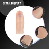 Soft Thumb Tip Finger Fake Magic Trick Vinyl Toy Funny Prank