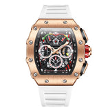Sports Men's Watch ONOLA Luxury Fashion Fully Automatic Mechanical Watches men Unique Design Waterproof Tape Watch Wristwatch