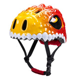 Kids Toddler Bike Adjustable Dinosaur Breathable Skating Helmet for Boys and Girls