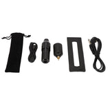 Tattoo Power Supply Kit Powerful 1300mAh Low Noise Tattoo Machine Pen Kit Cordless Digital Display with Clip Cord for Salon