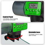200ML LCD Display 2 in 1 Manual and Smart Adjustable Automatic Aquarium Timer Feeder Digital Fish Tank