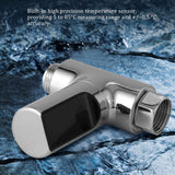 LED Display Thermometer, Water Flow Self-Generating Electricity Shower Temperature Meter For Baby Care