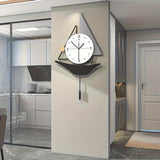 1pc Wall Clock, Sailboat Design Wall Clock, Modern Creative Wall Clock, Silent Clock, For Living Room Bedroom, Room Decor, Home Décor, Kitchen, Office Decor, Halloween Christmas Thanksgiving New Year Decor