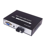 1Pair 1-channel 60hz Audio to Exder 20Km Single-mode Single-fiber SC Interface VGA 1080p Fiber Optic Extender