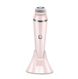 Multifunctional Electric Facial Slimming Massage Skin Rejuvenating Silicone Scrubber Face Cleaning Brush Beauty Instrument