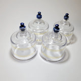 Cups Lose Weight Healthcare 4 Round Thickened Plastic Cup Therapy Vacuum Suction Cupping with Pump