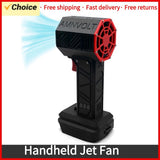 Handheld Jet 1000g Thrust Violent 50mm Brushless Motor Ducted Turbofan High Power Duct Fan Portable Dust Blower