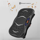 Vibration Plate Exercise Machine for Weight Loss - Whole Body Slimming Vibrator with Bluetooth Speaker for Home Gym