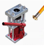 portable manual hand press hydraulic jack hose pipe crimp hine air tube ferrule collar bender