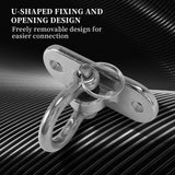 Stainless Steel 304 Heavy Duty Hangers Sets 250Kg Capacity for Swing and Yoga Hammock Chair Sandbag