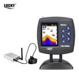 Lucky FF918 Wireless Remote Control Boat Fish Finder 300m/980ft wireless operating range echo sounder