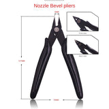 Cutter Brush, Screwdriver DIY Tool Kit Fixture Set, Multifunctional Ceramic Tweezers Set