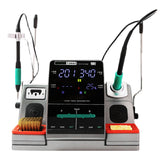 T3602 Soldering C115 C210 Tips Double Welding Rework Station for Cell-Phone PCB SMD IC Repair Solder Tool 450℃