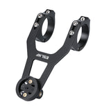 ESLNF Road Sports Camera Base Outdoor Mountain Bike Stainless Steel Extension Stand Cycg Stopwatch