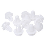 50pcs Auto Bumper Fender 8mm Hole Car Fixed Rivet Retainer Plastic Rivets Fastener Push Clips