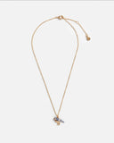Blue Tit Series Grey Blue Necklace Bracelet