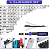 Precision Set 191-PCS Multi-Bit Screwdriver 1/4 Inch Nut Driver Home Improvement Tool Electronic Repair Kit