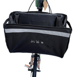 For / Folding Bike Front Bag Head Vegetable Basket Bicycle Accessories