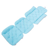 Bathtub Mat Pillow Cushion Tub Bath Headrest Spa Pillows Relaxing Rubber Floor Cushioned Ergonomic Bathing Non Adult