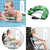 Belt Iatable Ring Portable Swim Trainer Pool Float Travel Neck Pillow for Kids Adults