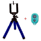 Holder Flexible Octopus Tripod Bracket for Mobile Phone Camera Selfie Stand Monopod Support Photo Remote Control