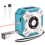 3 In 1 Laser Rangefinder Infrared High-precision 5m Tape Measure LCD Display Backlight Distance Meter Measurement