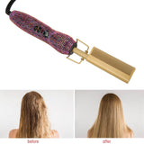 Electric Hot Comb Electric Straightening Comb Heating Quickly for Barber Shop