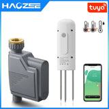 Tuya Zigbee Watering Timer Smart Sprinkler Drip Irrigation System Built-in Flow Recorder Water Controller