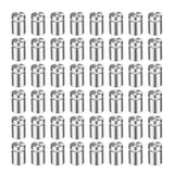100 Pack Sign Advertising Screws Stainless Steel Wall Standoff Mounts Glass Acrylic Nail (1/2 x 1 Inch)