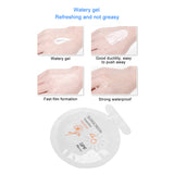 Sun Cream SPF46+ 3ml x 20 Bags Lotion Travel Moisturizing Sunscreen Waterproof Sweatproof Refreshing Sunblock